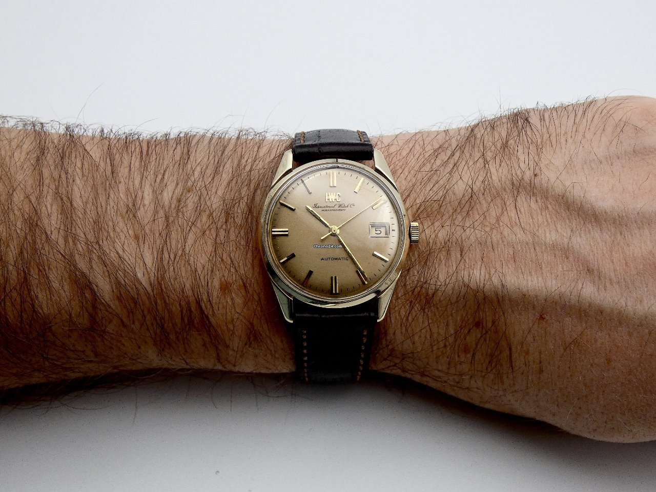 IMG_9081 IWC Portofino Mens watch Unisex Automatic Yellow gold IW1872 Replica 8