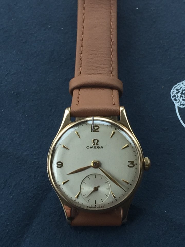 Omega Mens watch Unisex Manual winding Yellow gold 12320 Replica 8