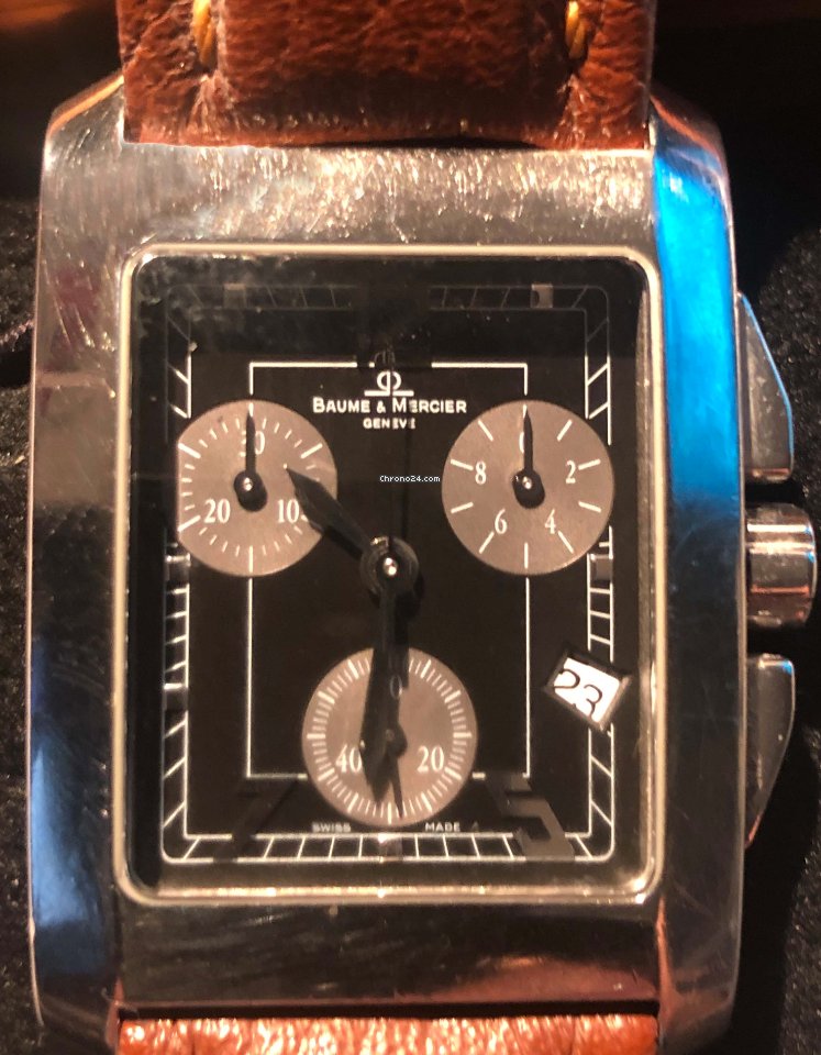 Baume & Mercier Hampton Mens watch Unisex Quartz Steel M0A08809 Replica 8