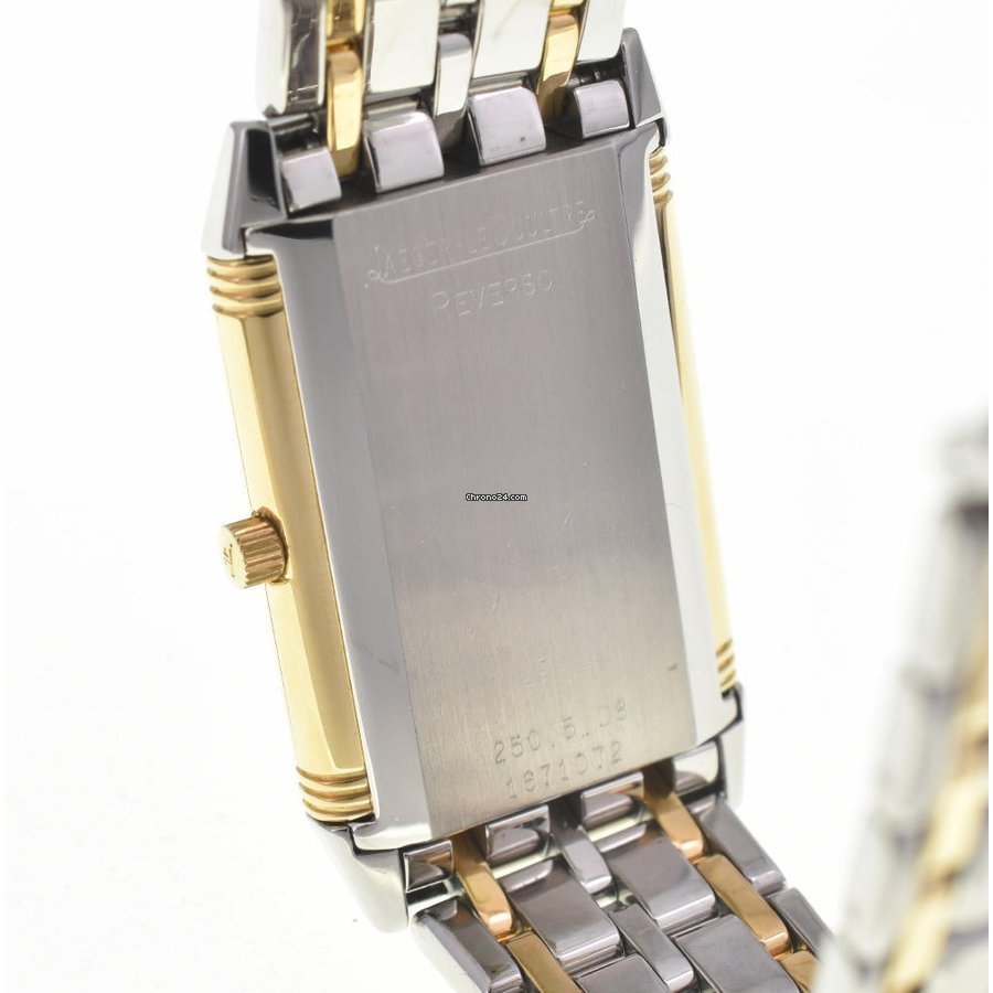 Jaeger-LeCoultre Mens watch Unisex Quartz Gold Steel 250.550.082 Replica 8