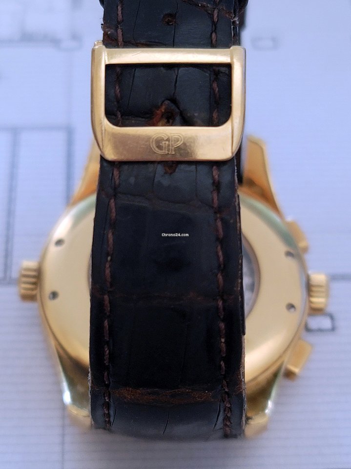 IMG_9081 Girard Perregaux WW.TC Mens watch Unisex Automatic Yellow gold 4980 Replica 8