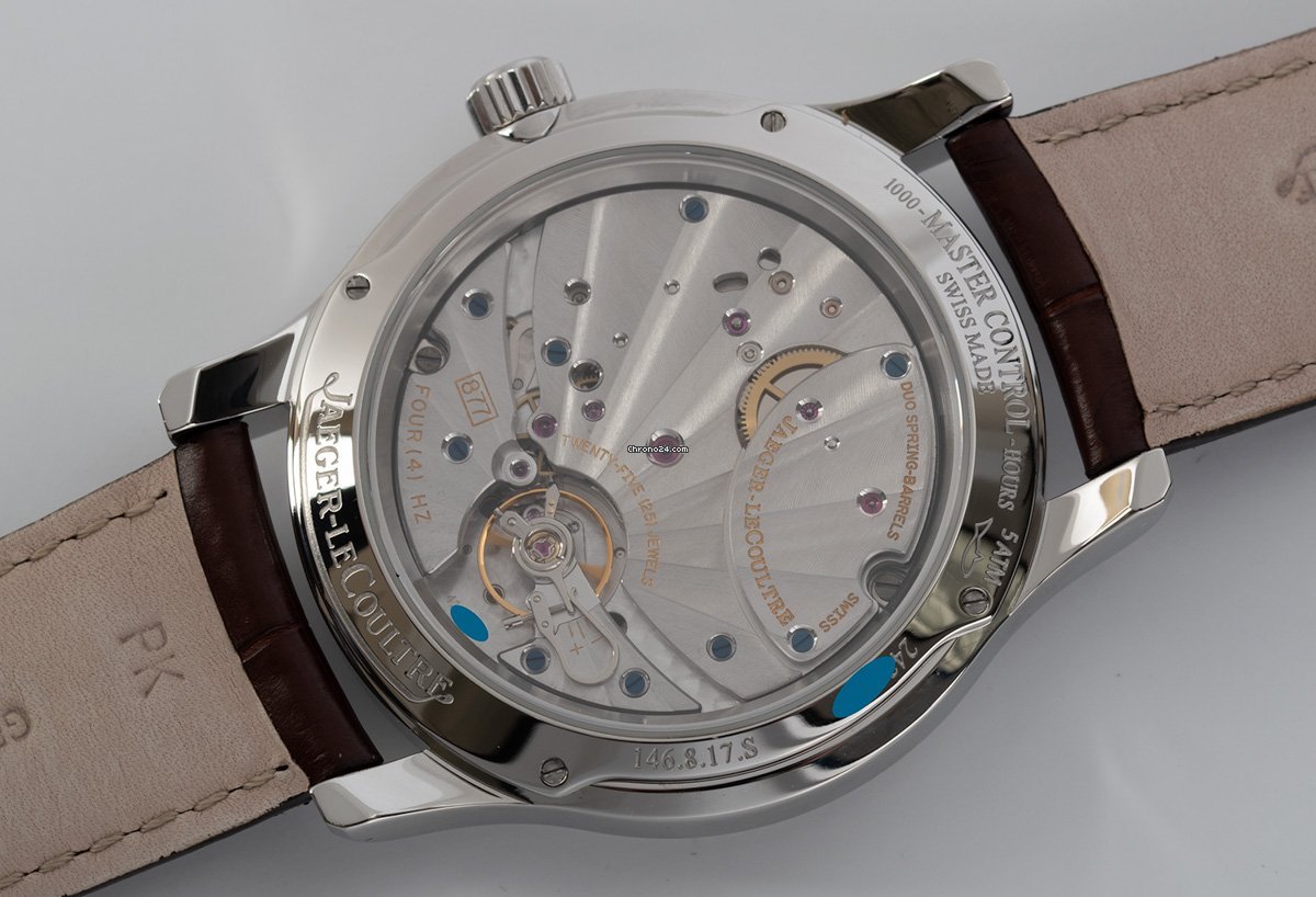 IMG_9081 Jaeger-LeCoultre Master Eight Days Mens watch Unisex Manual winding Steel Q1608420 Replica 8