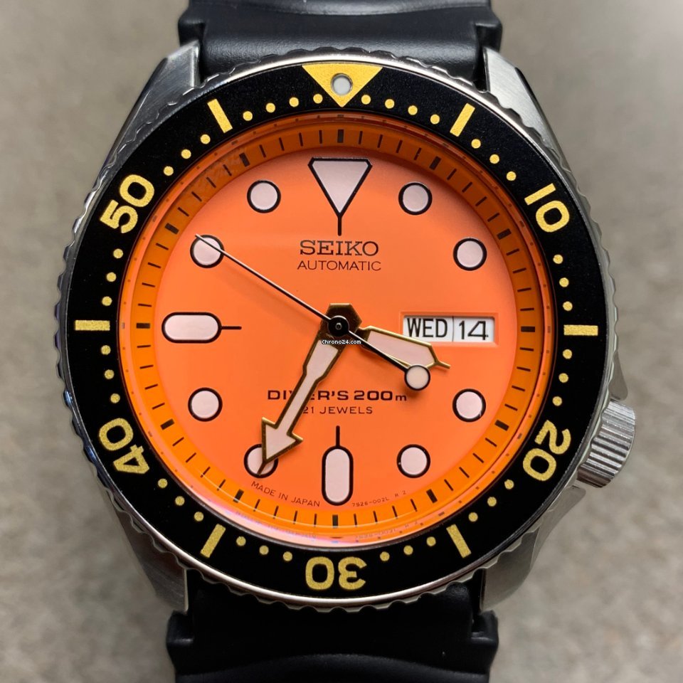 Seiko Mens watch Unisex Automatic Steel SKX011J1 Replica 8