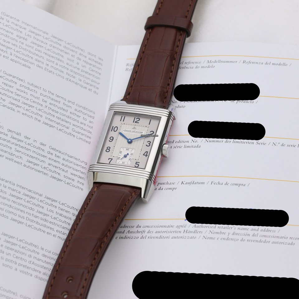 Jaeger-LeCoultre Reverso Grande Taille Mens watch Unisex Manual winding Steel 270.8.62  Q2708410 Replica 8