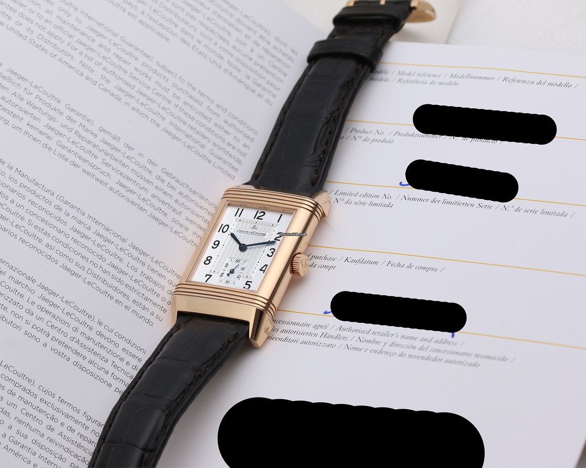 IMG_9081 Jaeger-LeCoultre Reverso Grande Taille Mens watch Unisex Manual winding Rose gold 270.2.62 Q2702521 Replica 8
