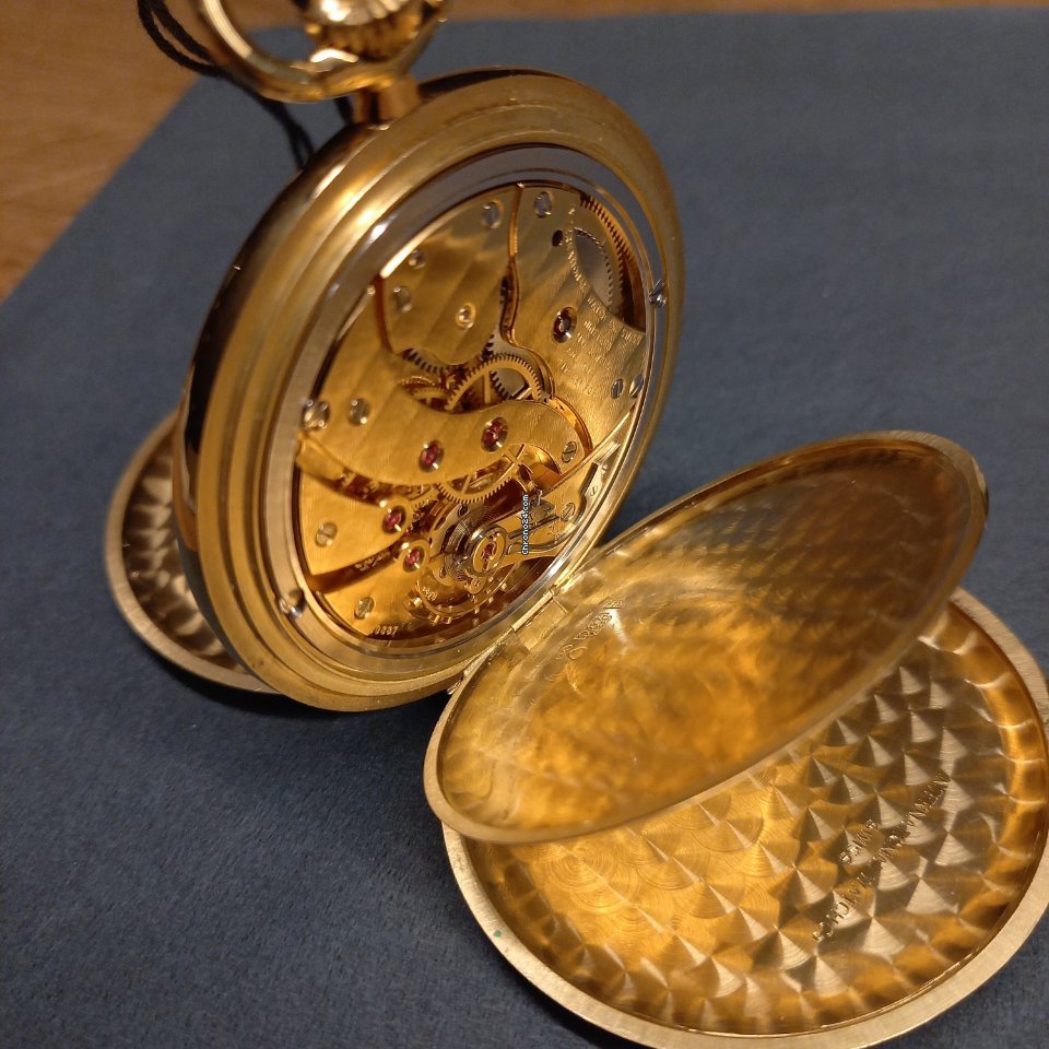 IMG_9081 IWC Mens watch Unisex Manual winding Yellow gold 5434-001 Replica 8