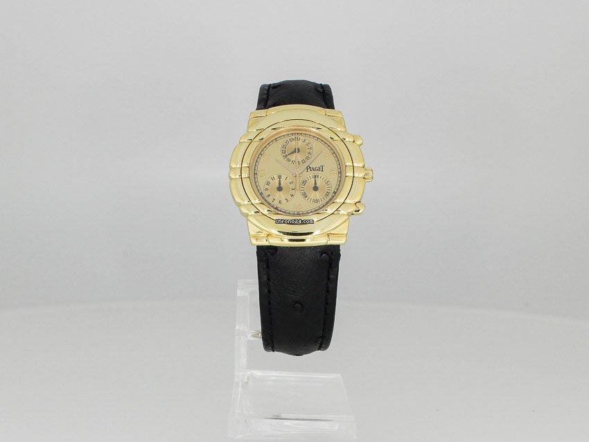 IMG_9081 Piaget Tanagra Mens watch Unisex Quartz Yellow gold 14081 Replica 8