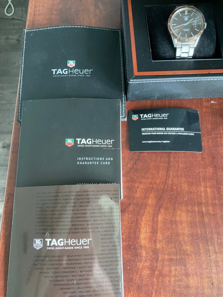 IMG_9081 TAG Heuer Carrera Calibre 5 Mens watch Unisex Automatic Steel WV211N Replica 8