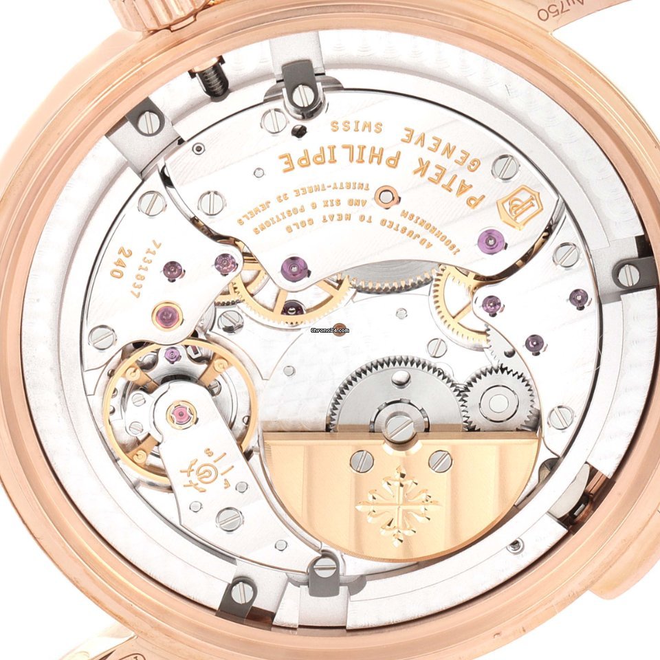IMG_9081 Patek Philippe World Time Mens watch Unisex Automatic Rose gold 5230R Replica 8