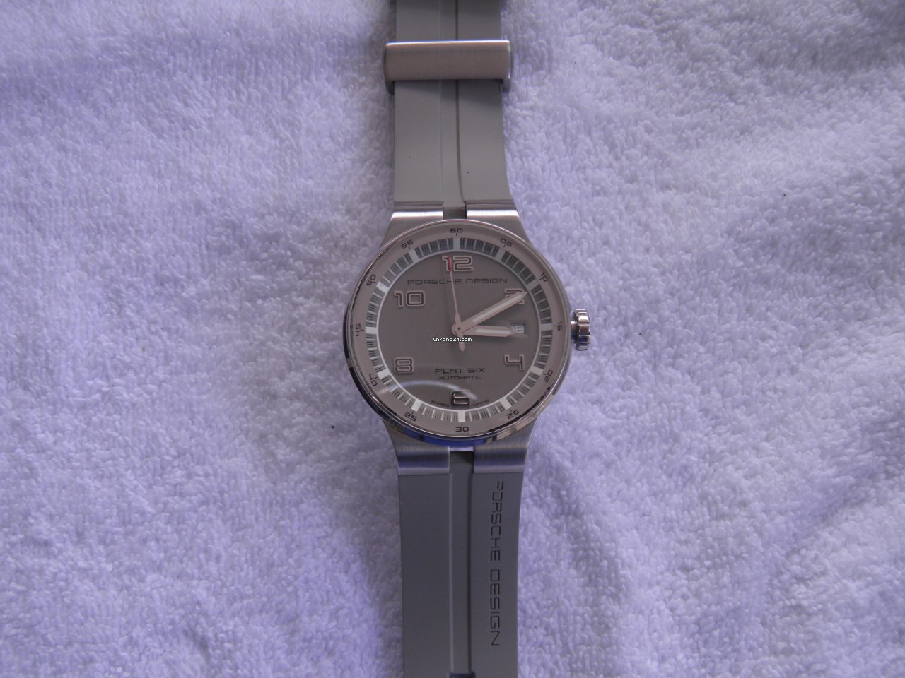 IMG_9081 Porsche Design Flat Six Mens watch Unisex Automatic Steel P6351 Replica 8