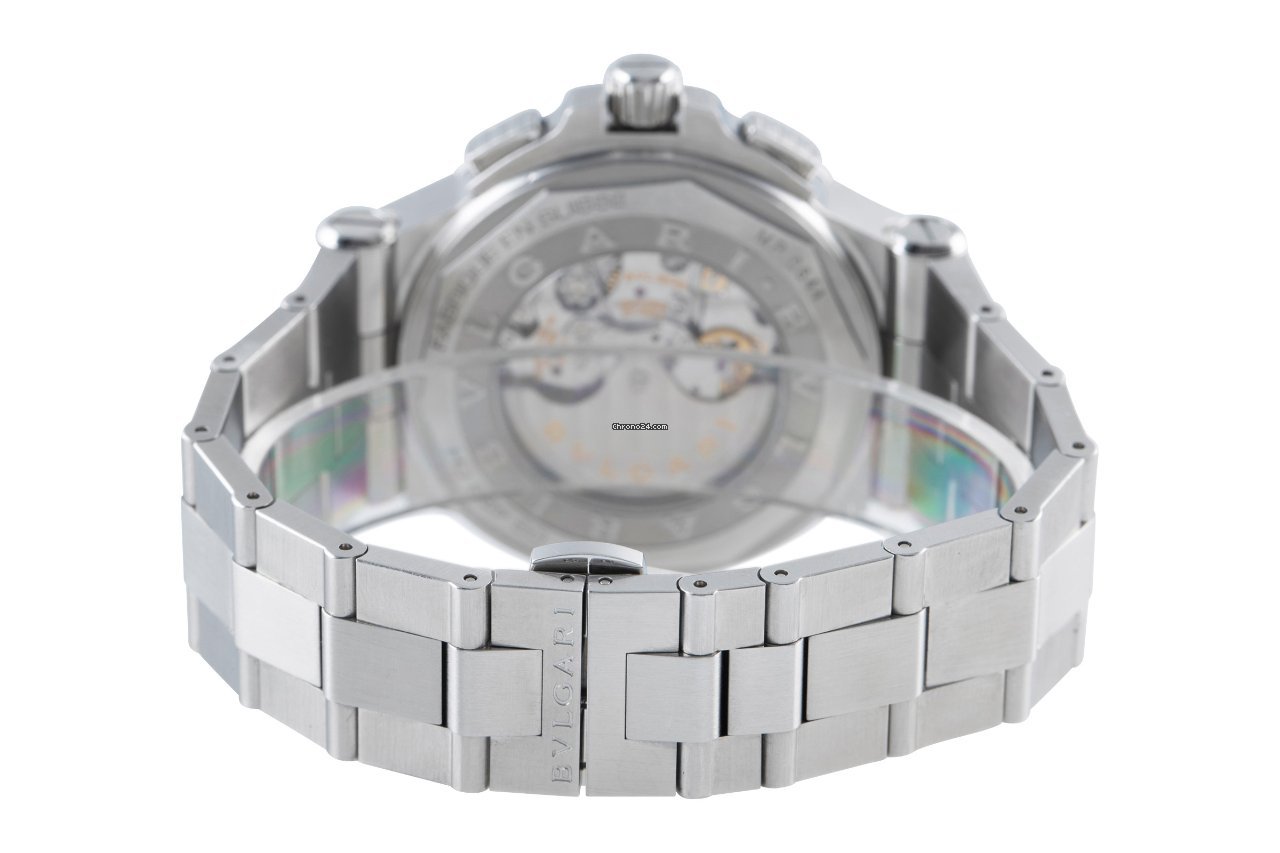Bulgari Diagono Mens watch Unisex Automatic Steel DG42SCH Replica 8