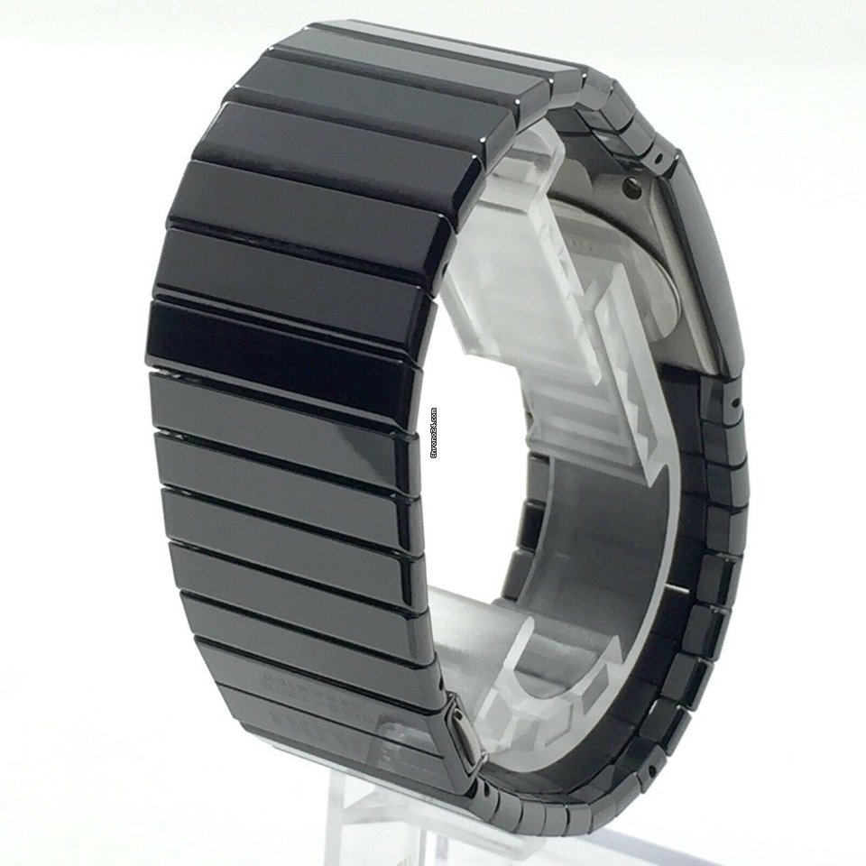 IMG_9081 Rado Ceramica Mens watch Unisex Quartz Ceramic 205.0295.3 Replica 8