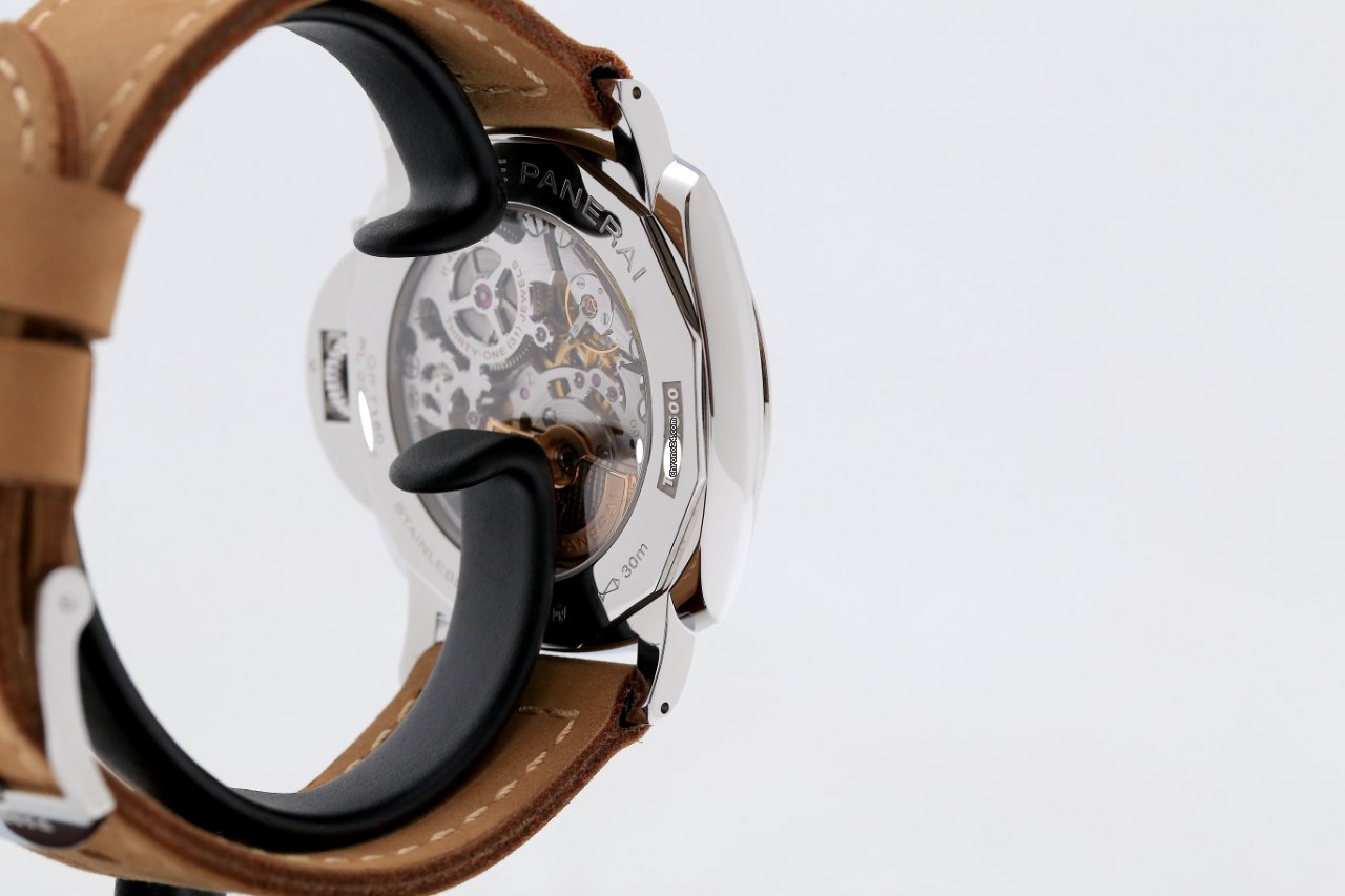 IMG_9081 Panerai Luminor Due Mens watch Unisex Automatic Steel PAM 00739 Replica 8