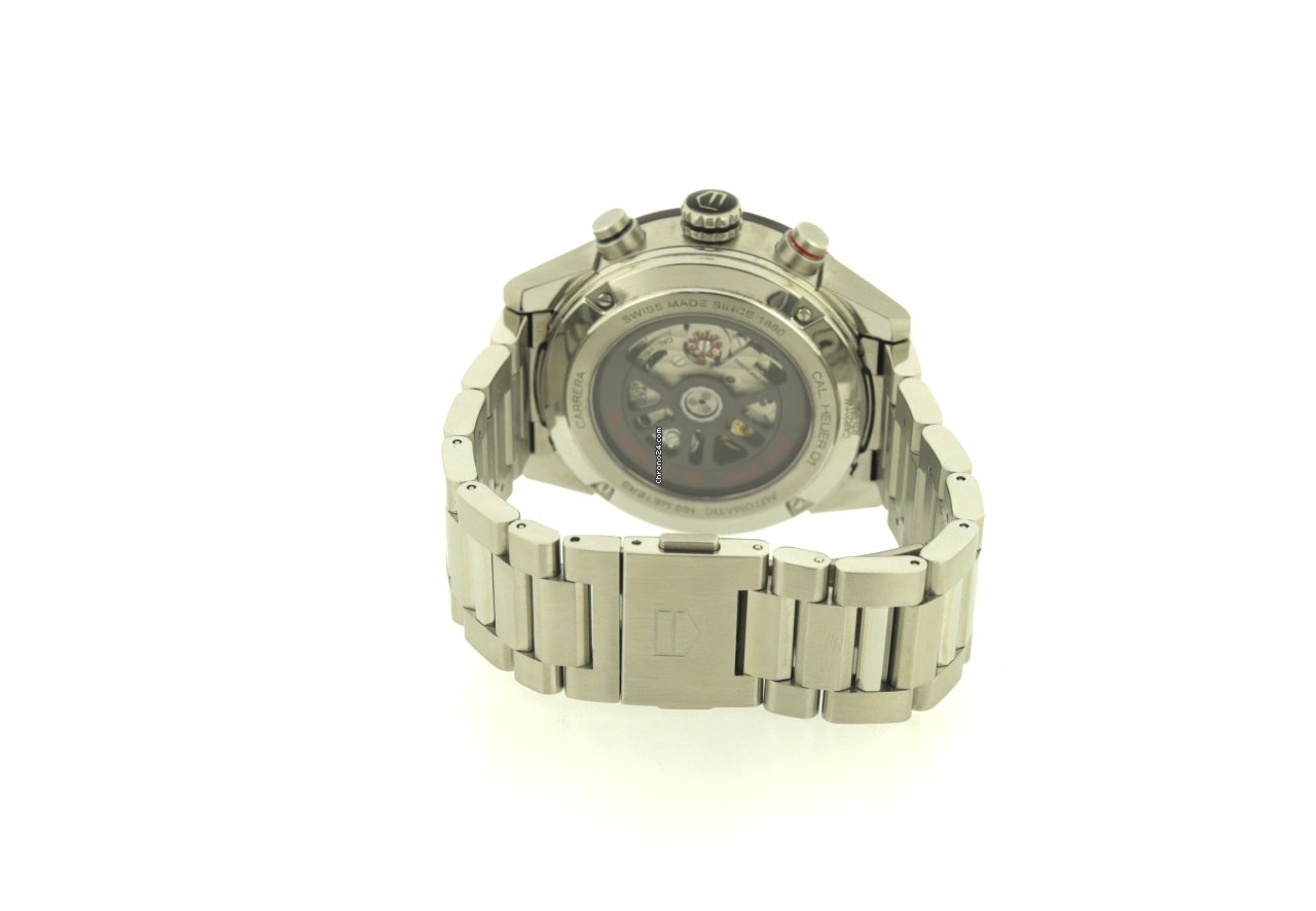 IMG_9081 TAG Heuer Carrera Calibre HEUER 01 Mens watch Unisex Automatic Steel CAR201W Replica 8