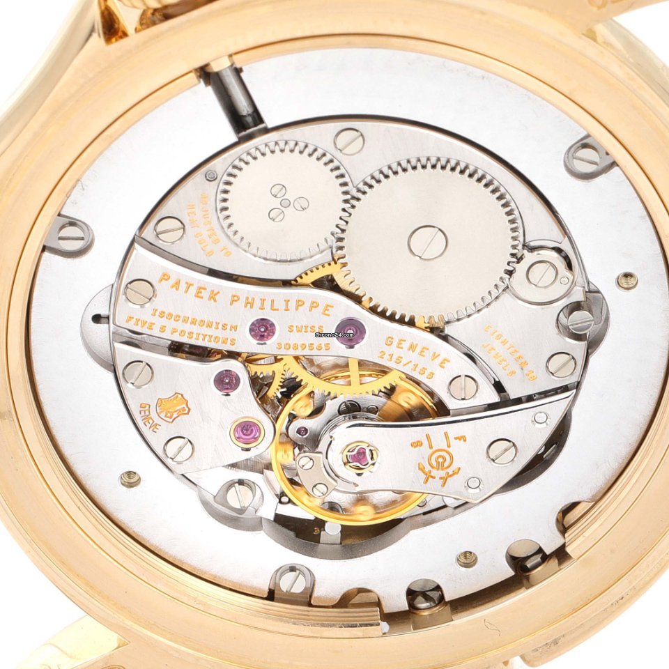 IMG_9081 Patek Philippe Travel Time Mens watch Unisex Manual winding Yellow gold 5134J Replica 8
