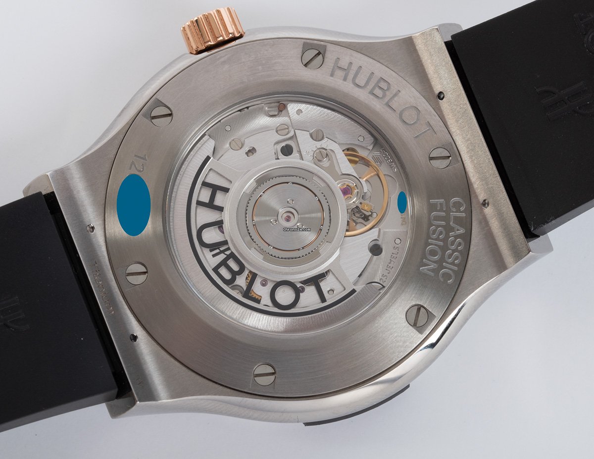 IMG_9081 Hublot Classic Fusion 45, 42, 38, 33 mm Mens watch Unisex Automatic Titanium 542.NO.1181.RX Replica 8