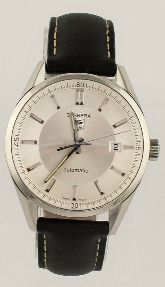 IMG_9081 TAG Heuer Carrera Calibre 5 Mens watch Unisex Automatic Steel WV211A.FC6202 Replica 8