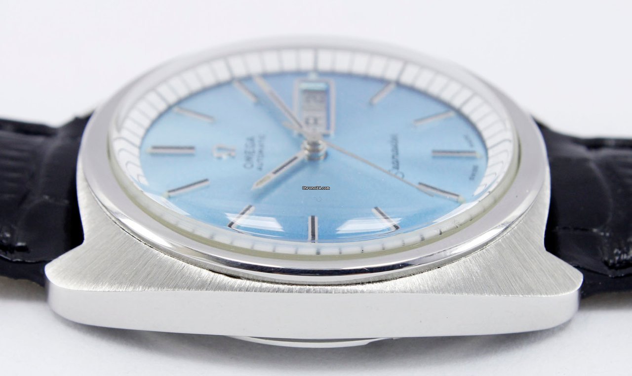 Omega Seamaster Mens watch Unisex Automatic Steel 166.064 Replica 8