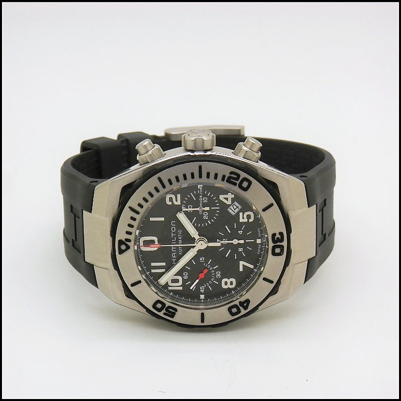 Hamilton Khaki Navy Sub Mens watch Unisex Automatic Steel H78716333 Replica 8