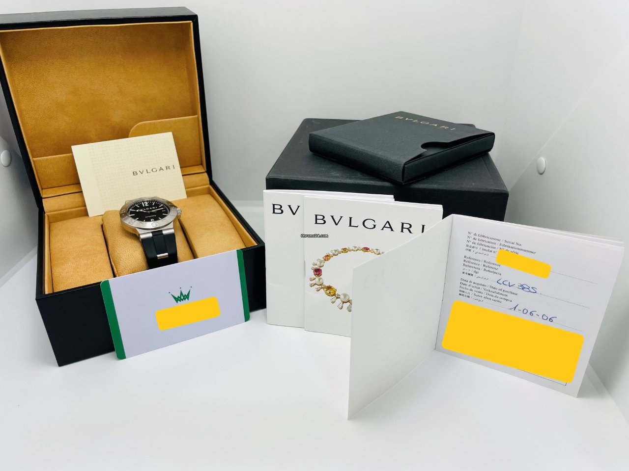 IMG_9081 Bulgari Diagono Mens watch Unisex Automatic Steel LCV 38 S Replica 8