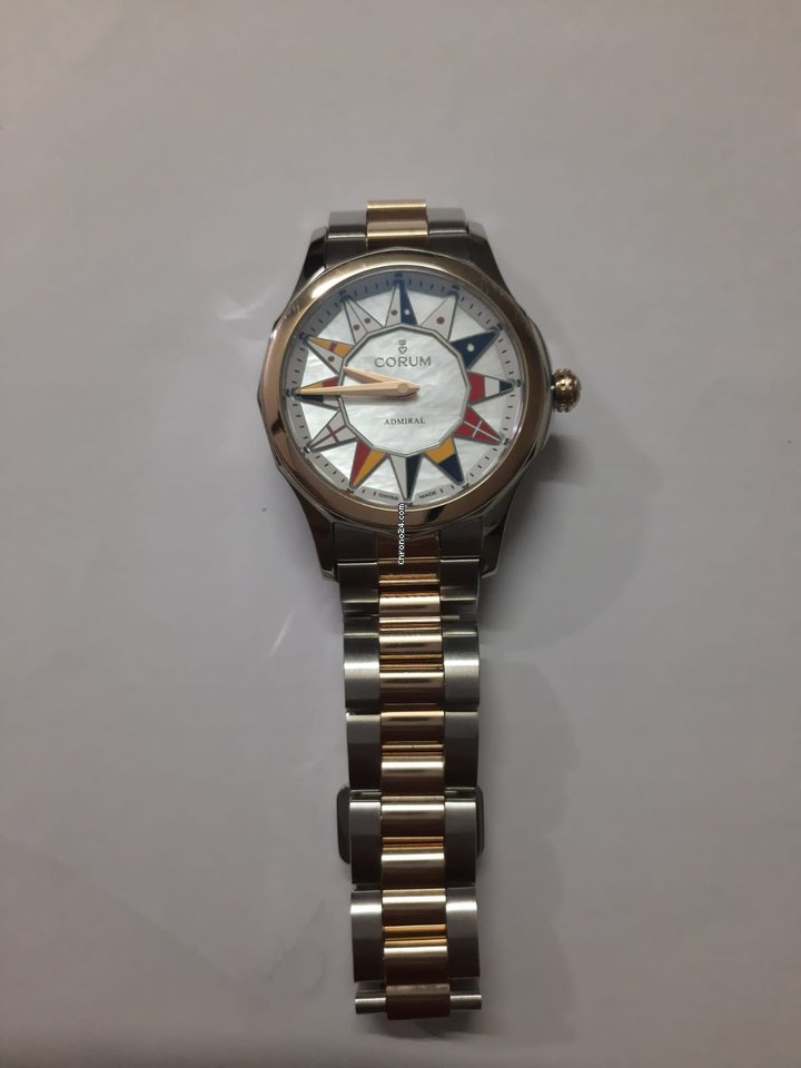 IMG_9081 Corum Admirals Cup Womens watch Automatic 400.100.20 V200 BL12 Replica 8