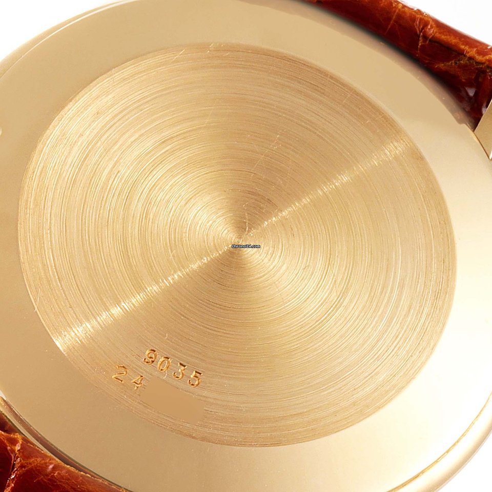 Piaget Mens watch Unisex Manual winding Yellow gold 9035 Replica 8