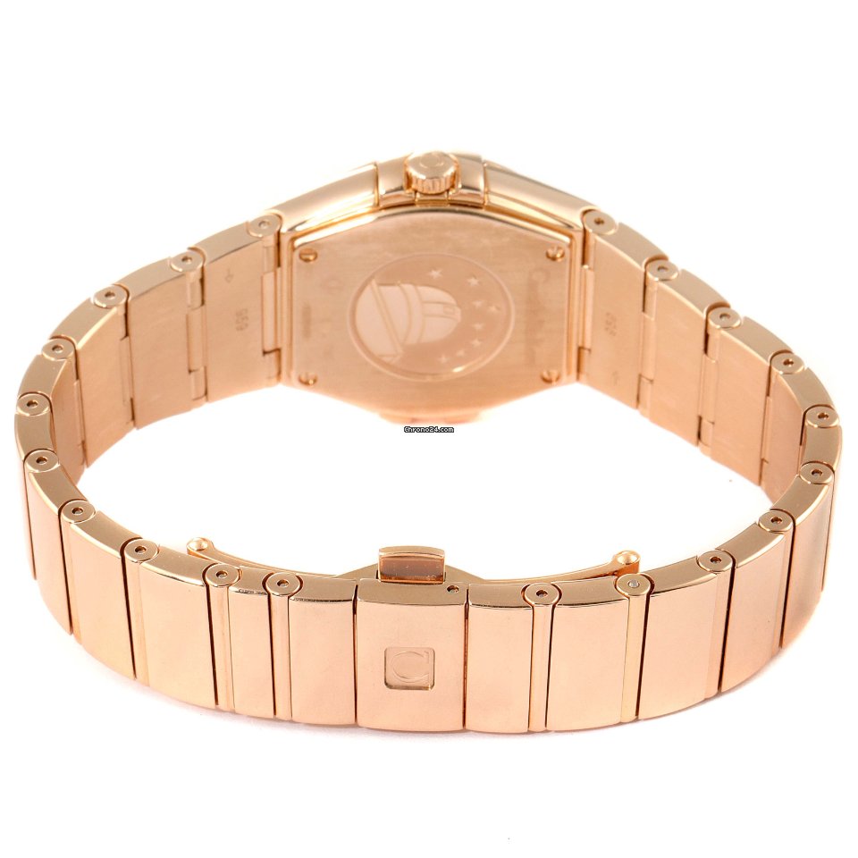 IMG_9081 Omega Constellation Quartz Womens watch Quartz Rose gold 123.55.24.60.55.005 Replica 8