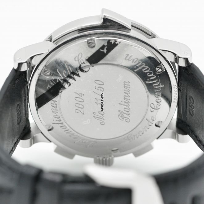 IWC Grande Complication Mens watch Unisex Automatic Platinum 3770 Replica 8