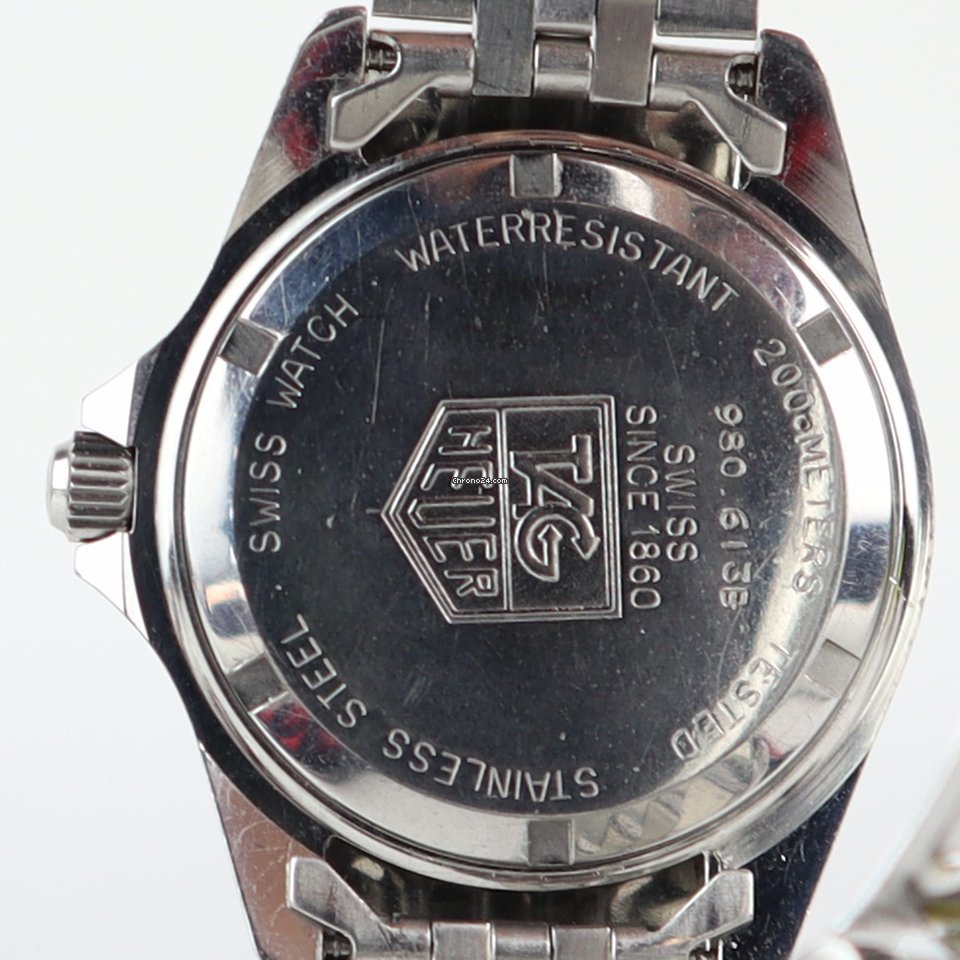 TAG Heuer Mens watch Unisex Quartz Steel 980.613B Replica 8