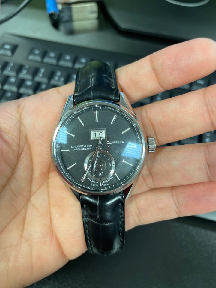 IMG_9081 TAG Heuer Carrera Calibre 8 Mens watch Unisex Automatic Steel WAR5010.FC6266 Replica 8