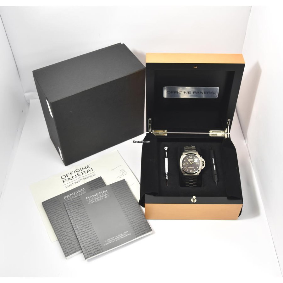 IMG_9081 Panerai Luminor Marina 1950 3 Days Automatic Mens watch Unisex Automatic Titanium PAM00352 Replica 8