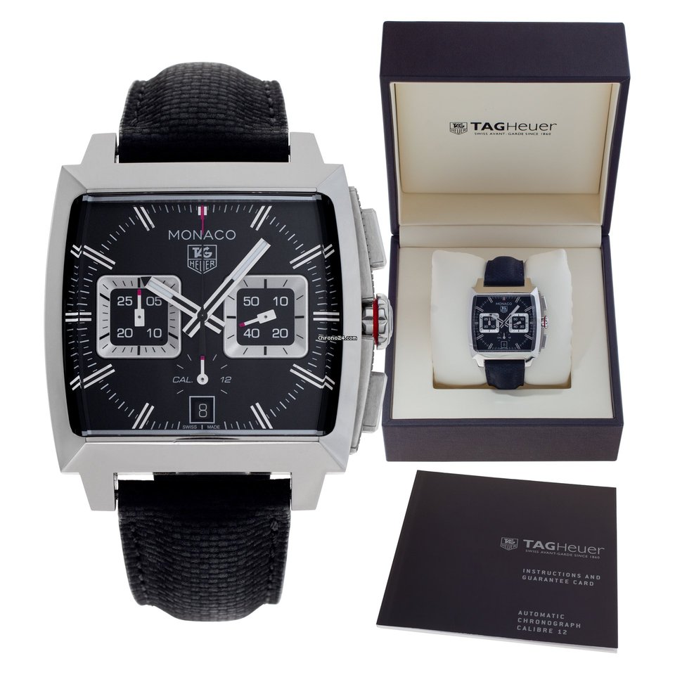 IMG_9081 TAG Heuer Monaco Calibre 12 Mens watch Unisex Automatic Steel CAL2113 Replica 8