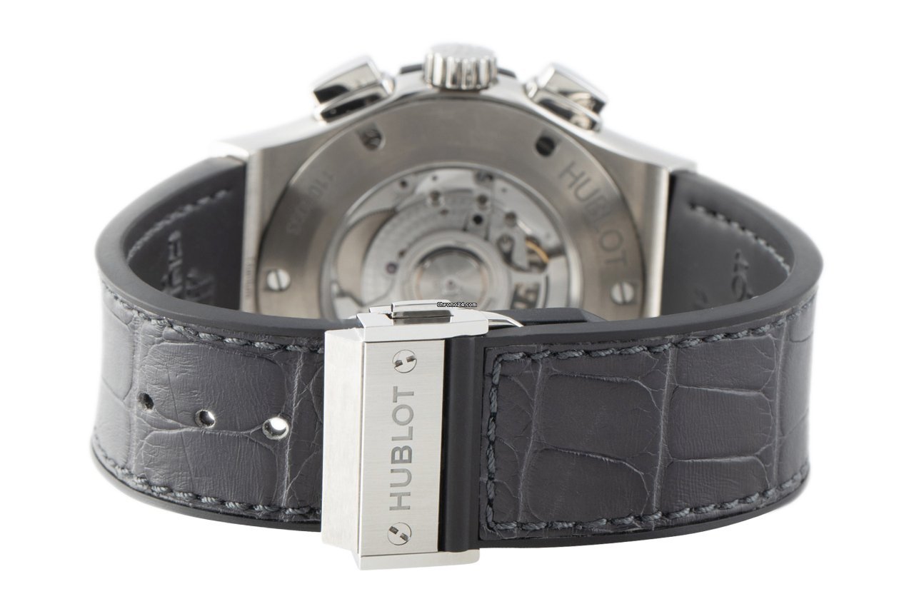 IMG_9081 Hublot Classic Fusion Chronograph Mens watch Unisex Automatic Titanium 541.NX.7070.LR Replica 8