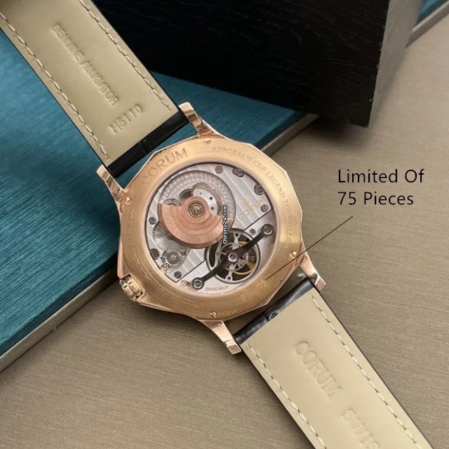IMG_9081 Corum Admirals Cup Legend 42 Mens watch Unisex Automatic Rose gold 029.101.55 0002 FH12 Replica 8