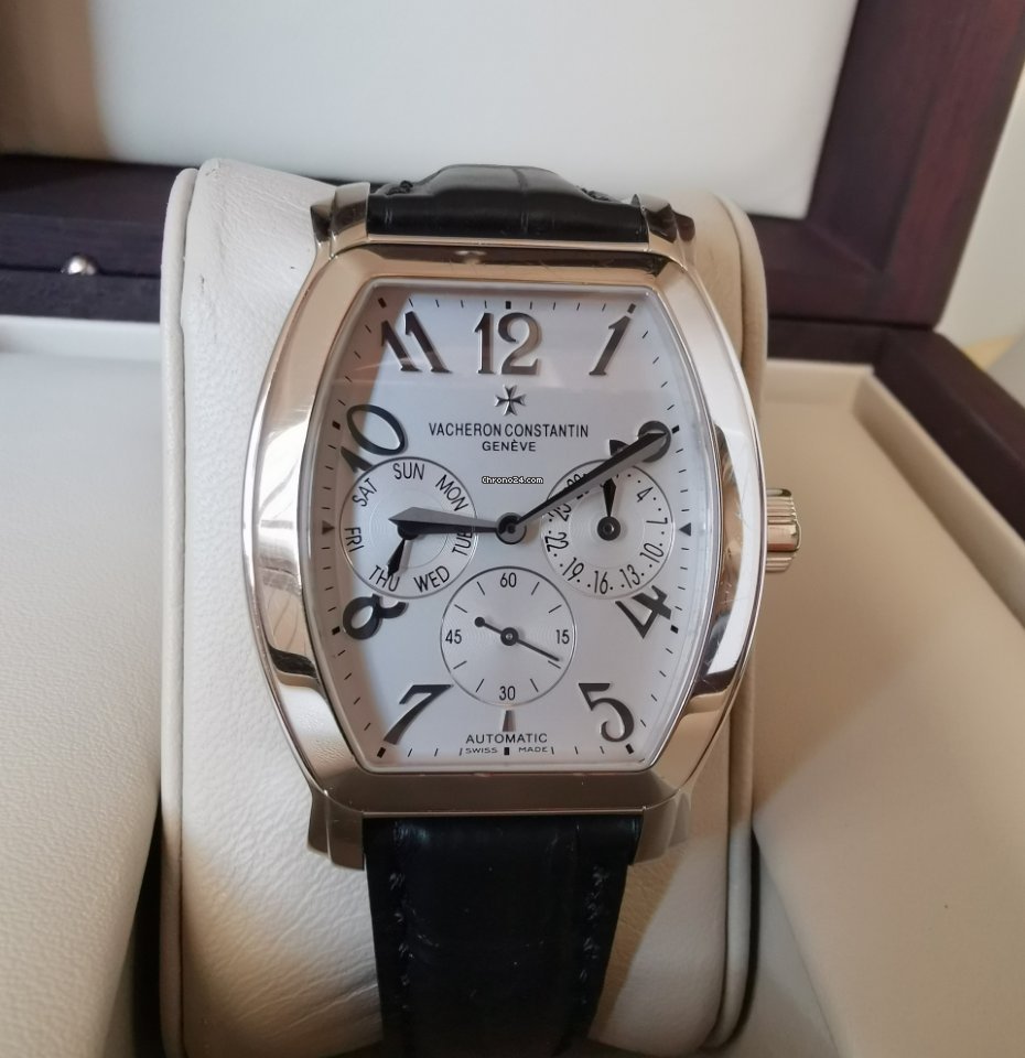 IMG_9081 Vacheron Constantin Royal Eagle Mens watch Unisex White gold 42008 000G Replica 8
