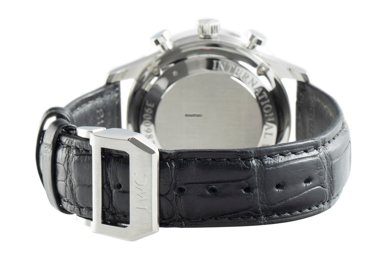 IMG_9081 IWC Portuguese Chronograph Mens watch Unisex Automatic Steel IW3714 Replica 8
