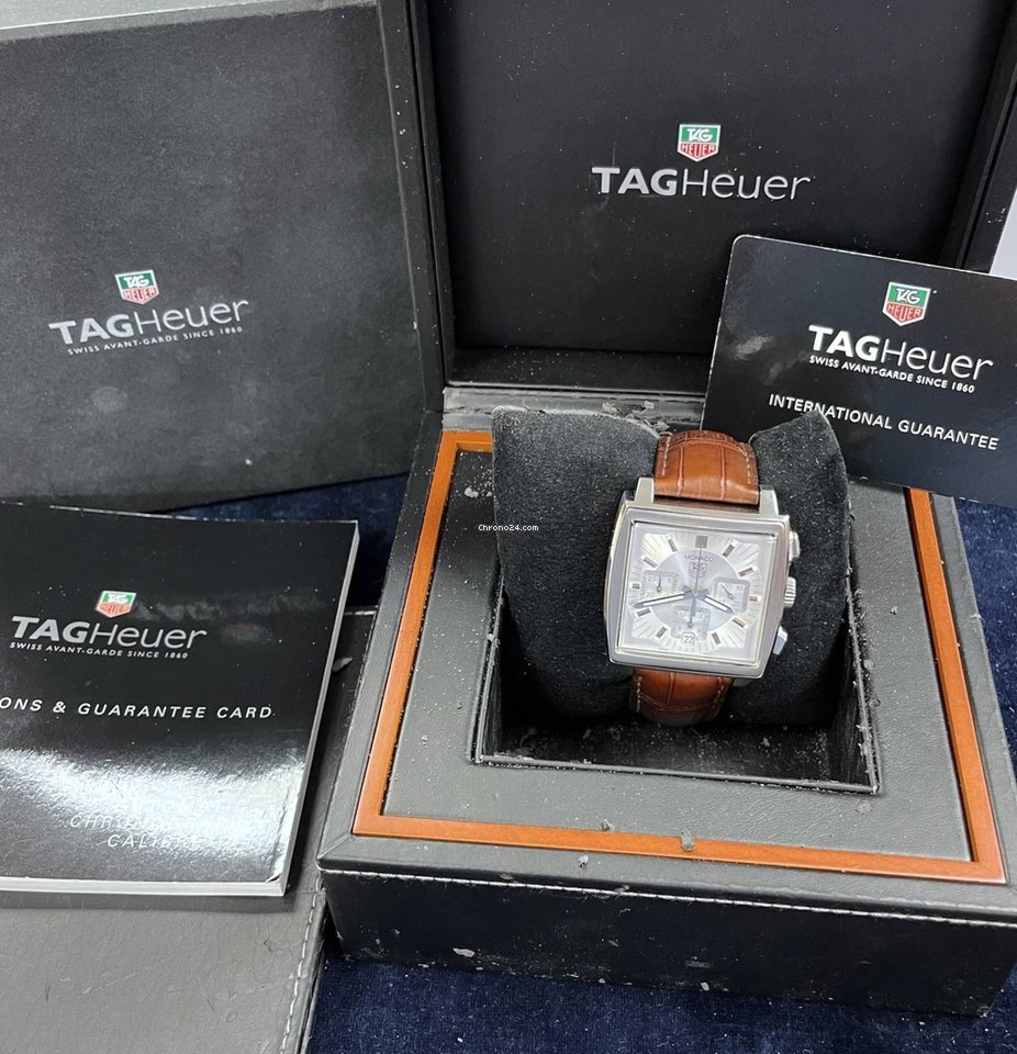 TAG Heuer Monaco Mens watch Unisex Automatic Steel CW2112.FC6178 Replica 8