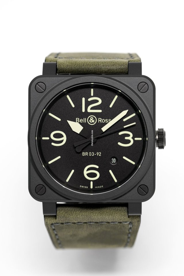 Bell & Ross BR 03-92 Ceramic Automatic Ceramic BR0392.BL3.CE.SCA Replica 8