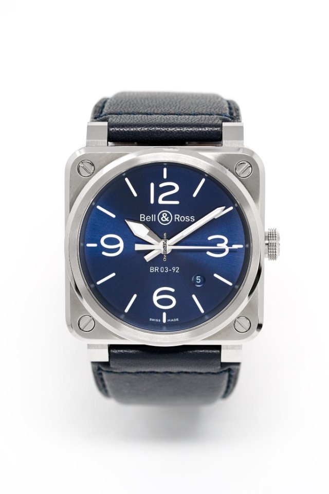 IMG_9081 Bell & Ross BR 03-92 Steel Automatic Steel BR0392.BLU.ST.SCA Replica 8