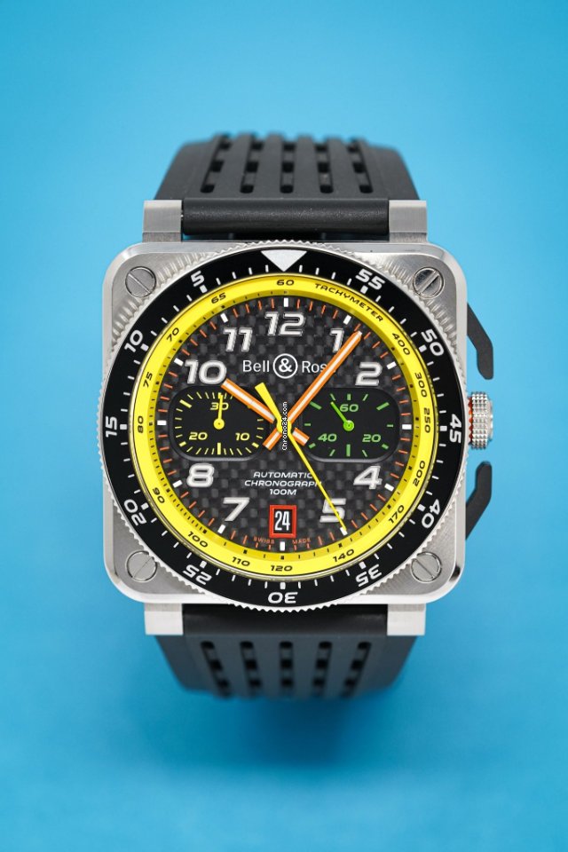 IMG_9081 Bell & Ross BR 03-94 Chronographe Automatic Steel BR0394.RS19.SRB Replica 8