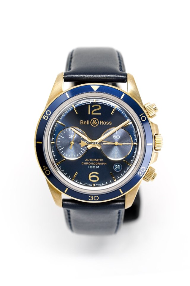 Bell & Ross BR V2 Automatic Bronze BRV294.BLU.BR.SCA Replica 8