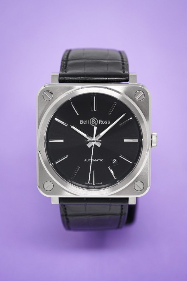 IMG_9081 Bell & Ross BR S Automatic Steel BRS92.BLC.ST.SCR Replica 8