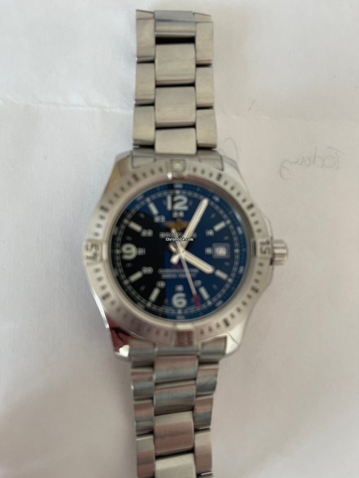 Breitling Colt Quartz Mens watch Unisex Quartz Steel A7438811 BD45-173A Replica 8