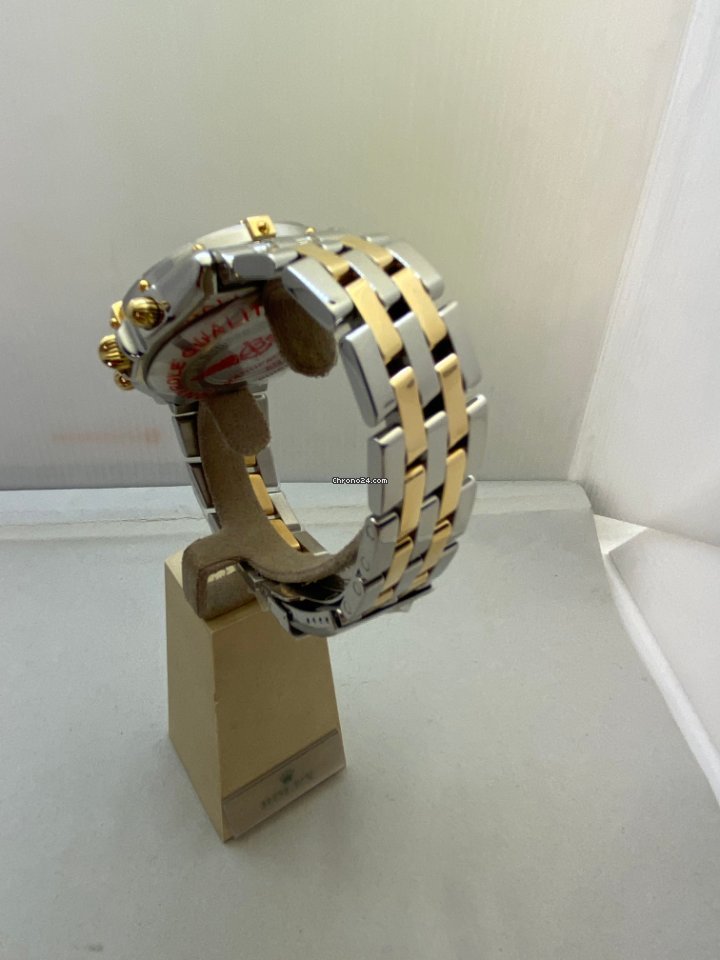 Breitling Crosswind Racing Mens watch Unisex Automatic Gold Steel B13055 Replica 8
