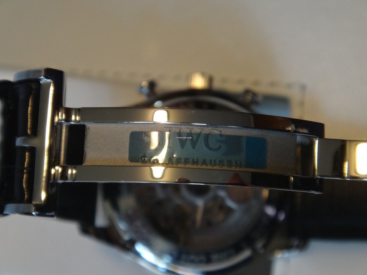 IMG_9081 IWC Portuguese Chronograph Mens watch Unisex Automatic Steel IW371601 Replica 8