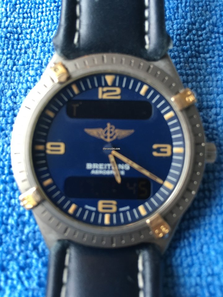 Breitling Aerospace Mens watch Unisex Quartz Titanium F56059L Replica 8