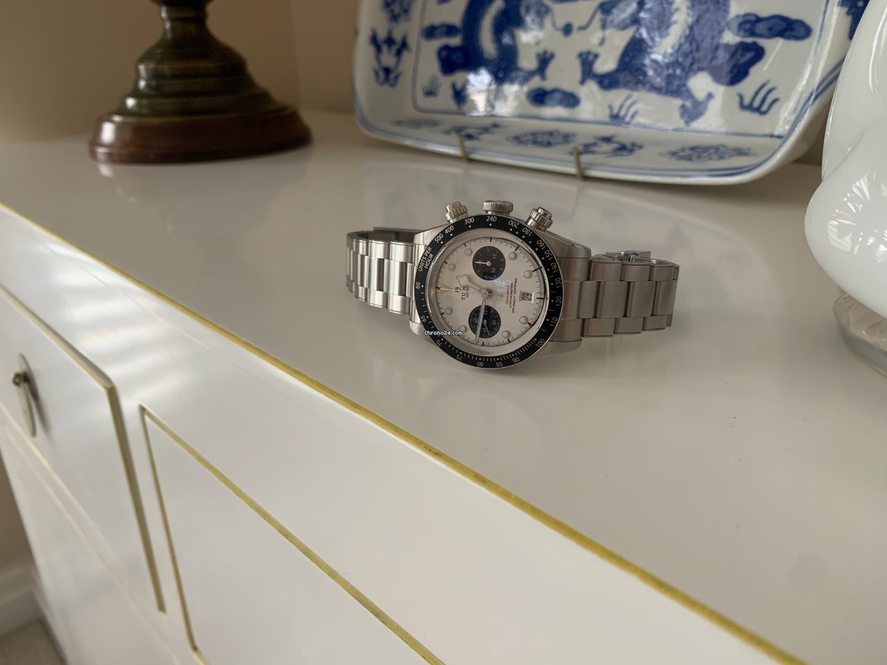 Tudor Black Bay Chrono Mens watch Unisex Automatic Steel 79360N-0002 Replica 8