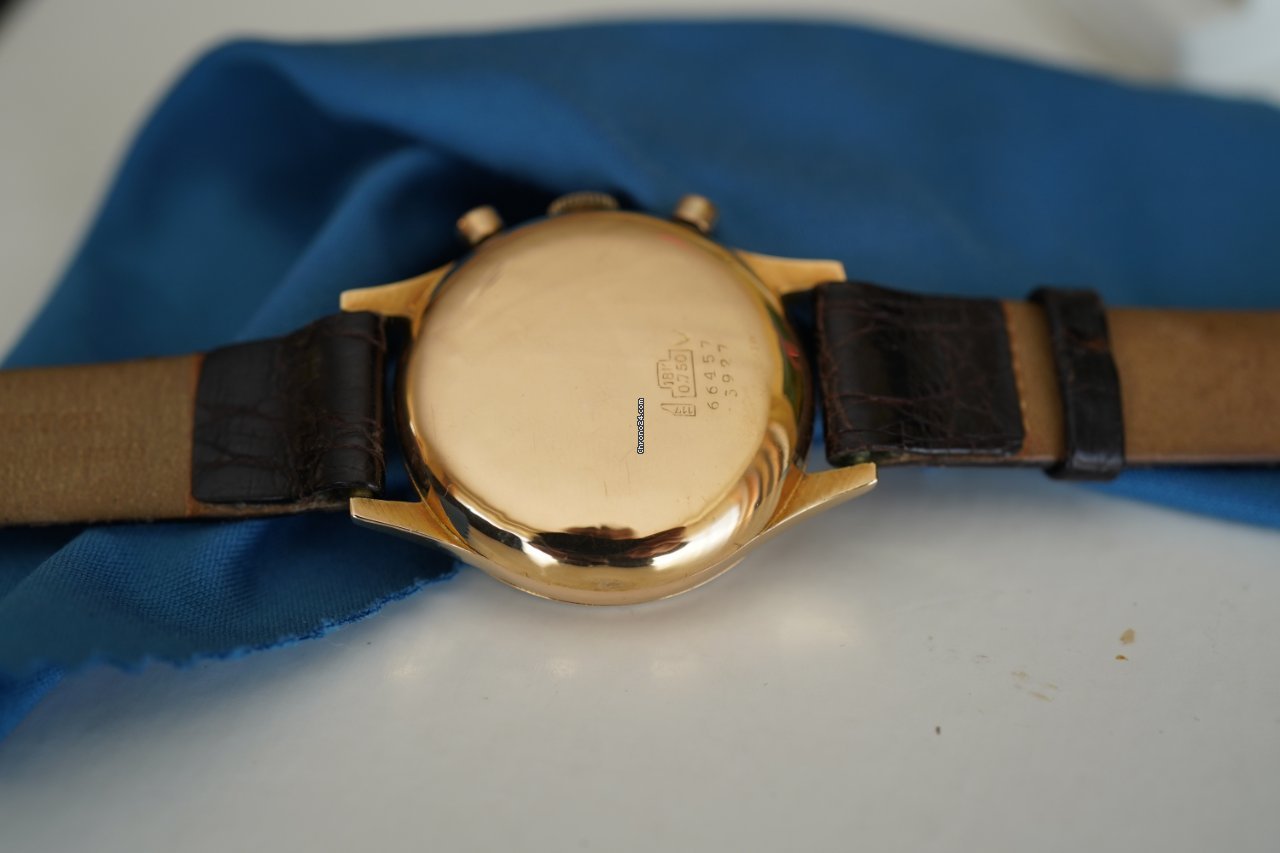 Baume & Mercier Manual winding Yellow gold 3927 Replica 8