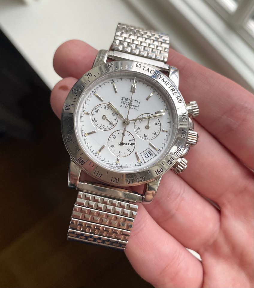 IMG_9081 Zenith El Primero Chronograph Mens watch Unisex Automatic Steel 01-0360-400 Replica 8