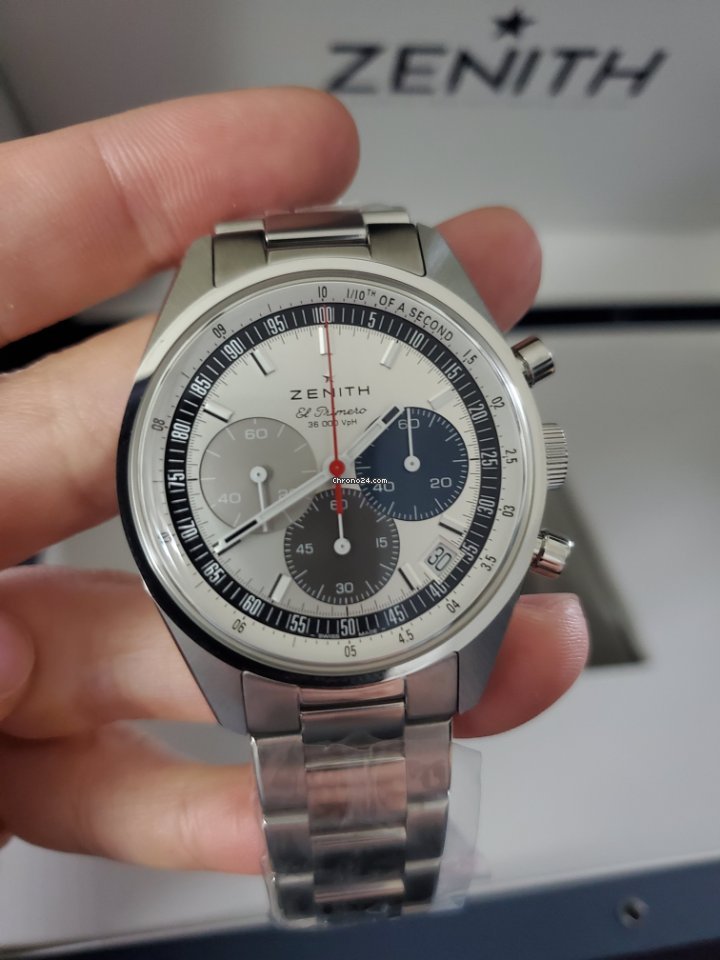IMG_9081 Zenith Mens watch Unisex Automatic Steel 03.3200.3600 69.M3200 Replica 8